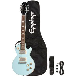 Epiphone Power Players Les Paul Electric Guitar Ice Blue